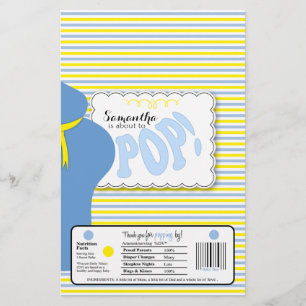 Flyer Envoltura de Bolsa de Palomitas de Microondas