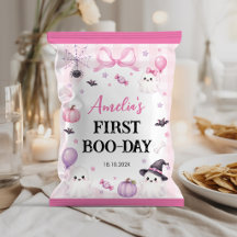 Envoltura de bolsa de patatas fritas de Halloween