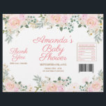 Flyer Envoltura de Bolsa de Patatas Fritas Floral de Cop<br><div class="desc">Envoltura de Bolsa de Patatas Fritas Floral de Copo de Nieve Rosa de Invierno</div>