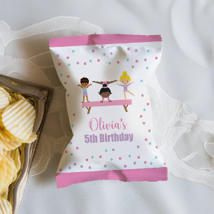 Flyer Envoltura de la bolsa de chip de cumpleaños de gim