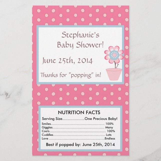 Flyer Envoltura de palomitas de maíz con microondas de m (Frente)