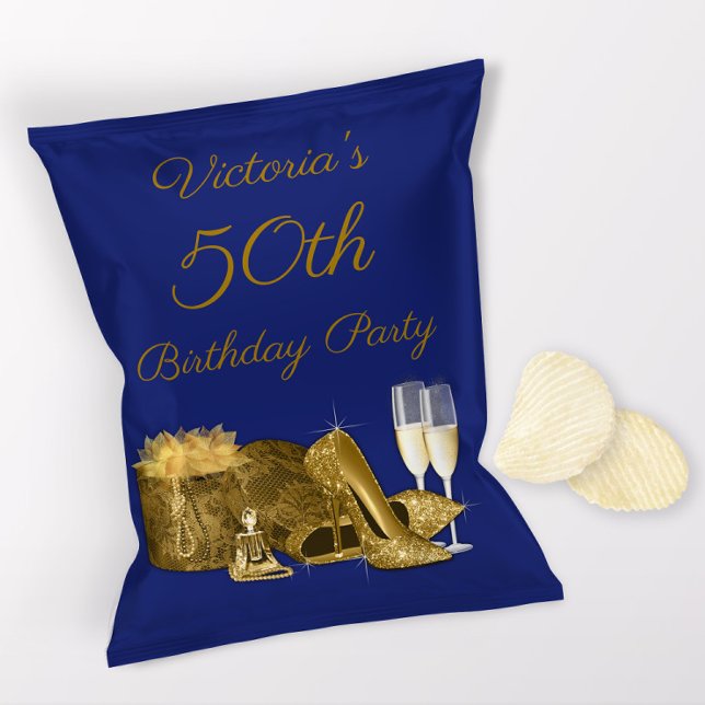 Flyer Envolturas de bolsas de patatas para fiesta de cum (1 ounce snack bag wrapper flyer. )