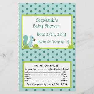 Flyer Envolvente de palomitas de maíz con microondas azu