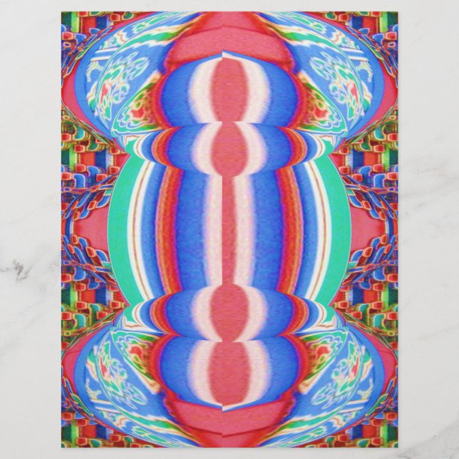 Flyer Equilibrio entre yoga y chakra (Frente)