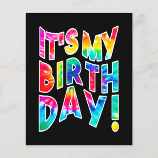 Flyer Es mi regalo de cumpleaños