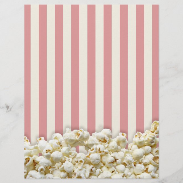 Flyer Es tu estilo estacional de palomitas de Fiesta (Frente)