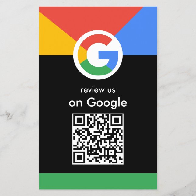 Flyer Escaneo profesional para revisar el código QR de G (Frente)