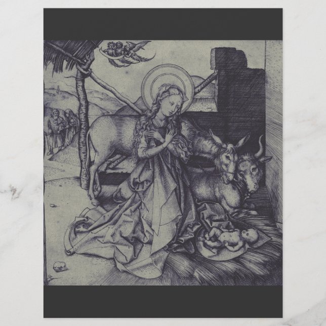 Flyer Escena de la Natividad Vieja en Jesucristo (Frente)