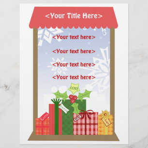 Flyer Escenas personalizadas de Navidad para negocios o