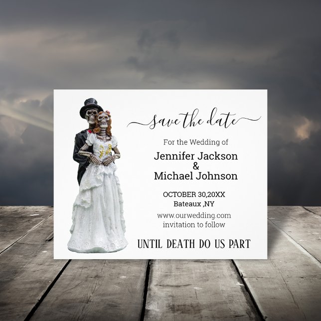 Flyer esqueletos espeluznantes de halloween ahorran la f (Subido por el creador)