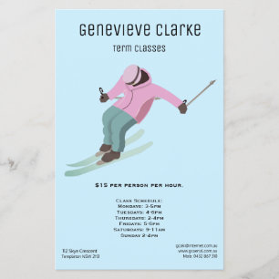 Flyer Esquí