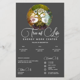 Flyer Estaciones | Árbol de la Vida