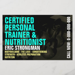 Flyer Estilo moderno de gimnasio