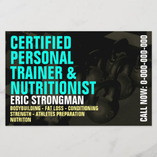 Flyer Estilo moderno de gimnasio