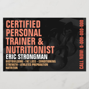 Flyer Estilo moderno de gimnasio