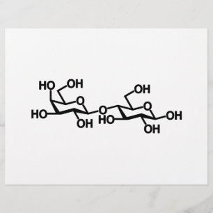 Flyer Estructura de la leche de lactosa