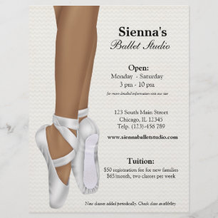 Flyer Estudio de ballet