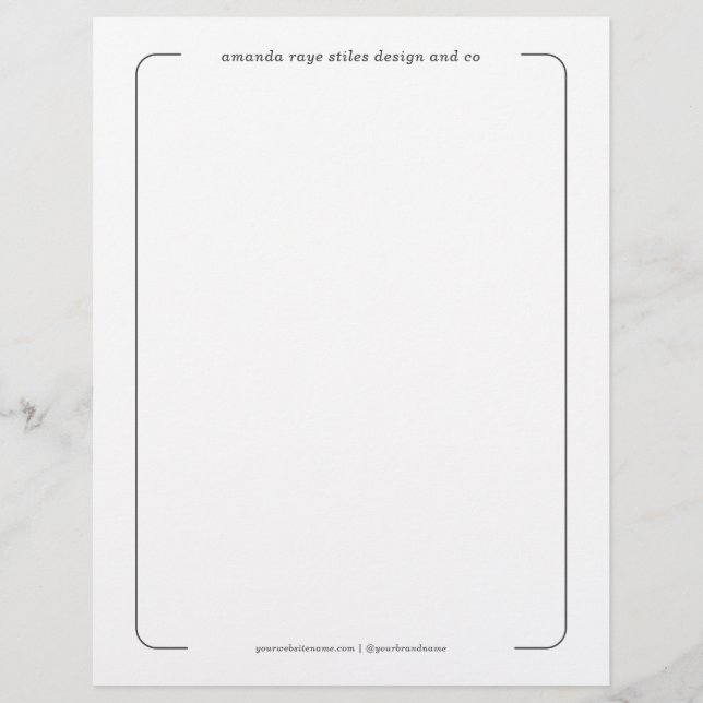 Flyer Estudio de Diseño de Interiores de Marca Minimalis (Frente)