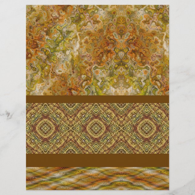 Flyer ET Sampler Bulk Scrapbook Paper Pages (Frente)