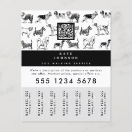 Flyer Etiquetas de despedida del entrenador de perros de