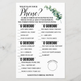 Flyer Eucalyptus ¿Qué hay en tu tarjeta de juegos de duc