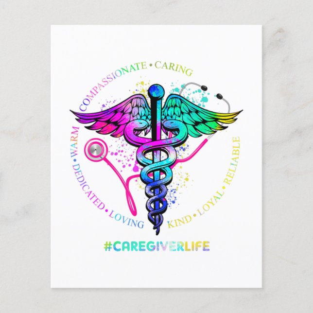 Flyer Evaluación de la Enfermería de vida del cuidador d (Frente)