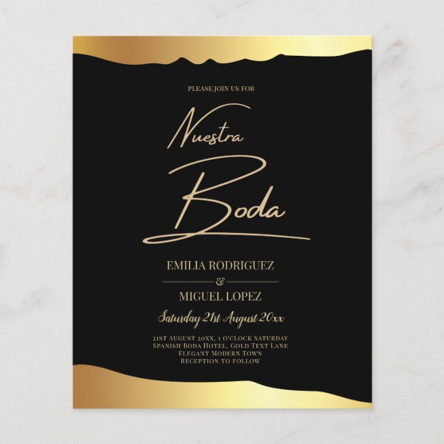 Flyer Evento elegante del guión del guión del Relieve me (Frente)