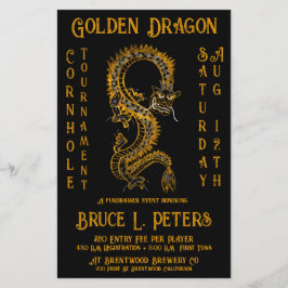 Flyer Evento para la recaudación de fondos del Torneo de