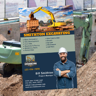 Flyer Excavation Services Business