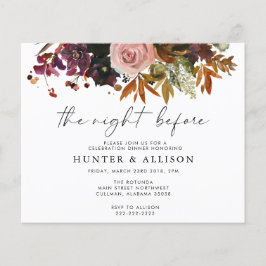 Flyer Fall The Night Before | Invitation