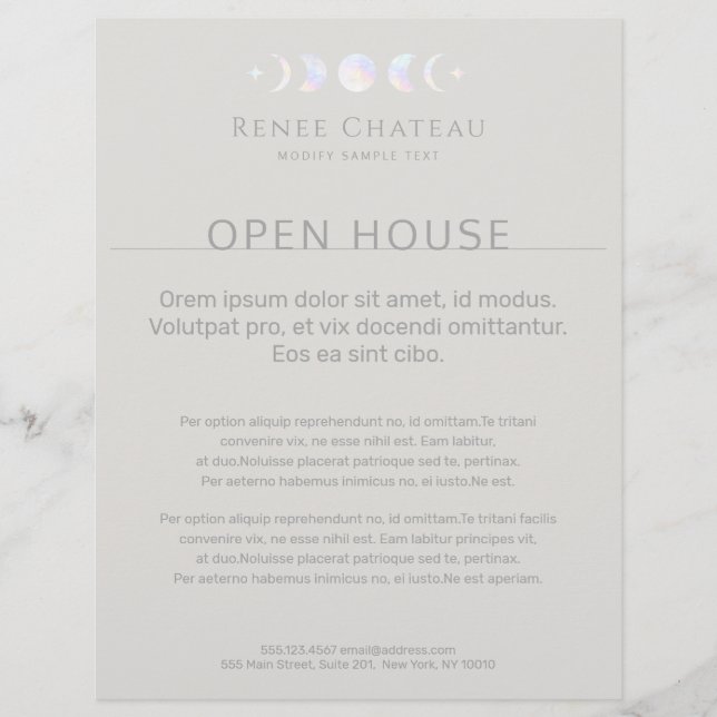 Flyer Fase Moon (Frente)