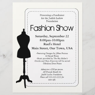 Flyer Fashion Show