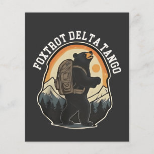 Flyer FDT resiste el filete del oso Delta Tango