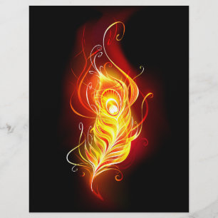 Flyer Feather Peacock