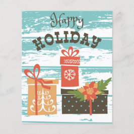 Flyer Felices vacaciones de Navidades de vacaciones