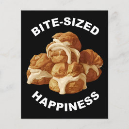 Flyer Felicidad al tamaño de las cometas Profiteroles