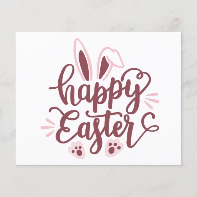Flyer Feliz Conejo de Pascua (Frente)