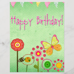 Flyer Feliz cumpleaños