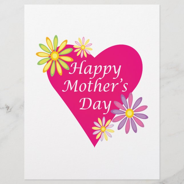 Flyer Feliz Día de la Madre (Frente)