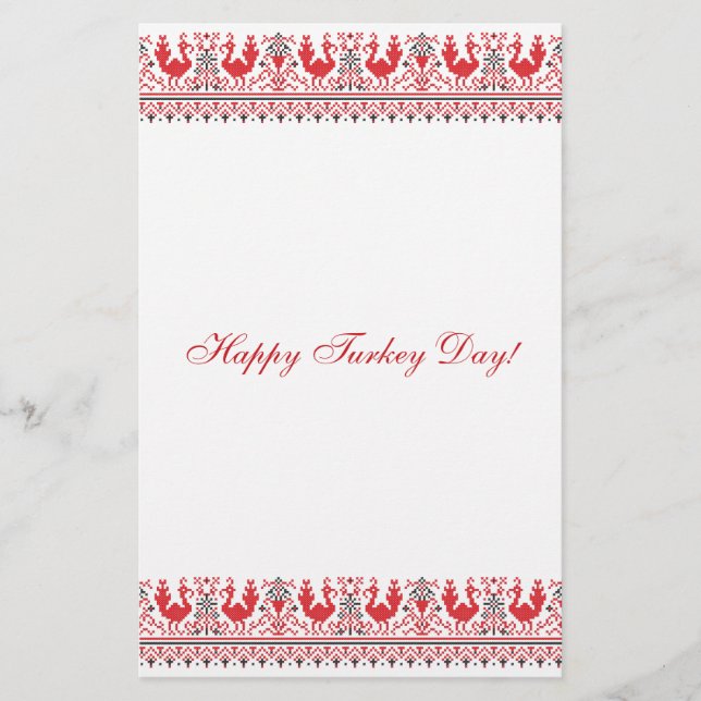 Flyer ¡Feliz Día de Turquía! (Frente)