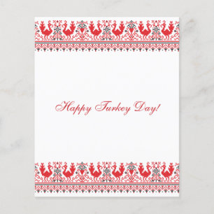 Flyer ¡Feliz Día de Turquía!