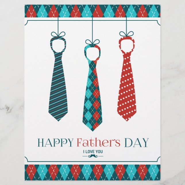 Flyer Feliz Día del Padre (Frente)