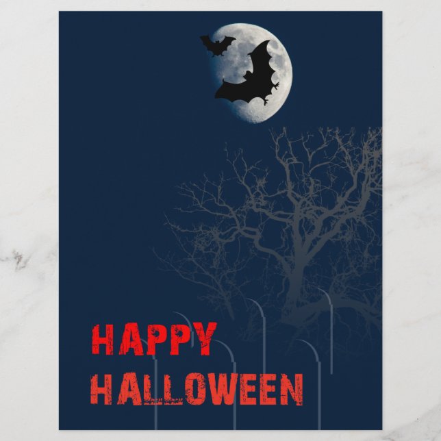 Flyer Feliz Halloween (Frente)