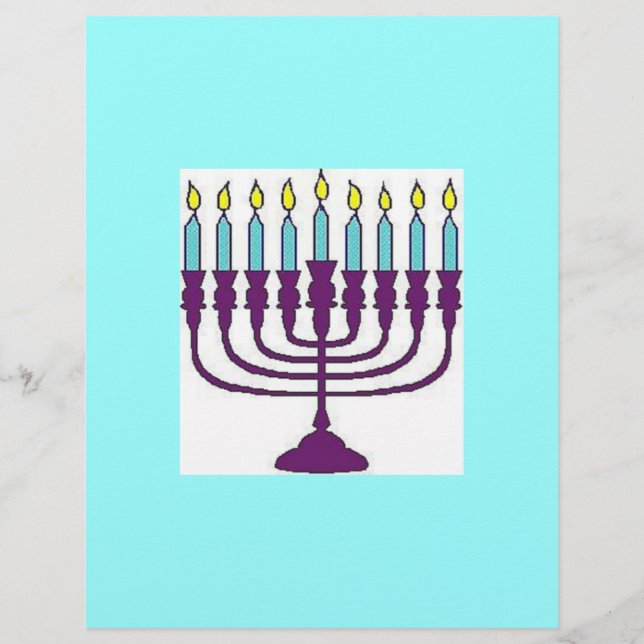 Flyer Feliz Hanukkah Shalom (Frente)