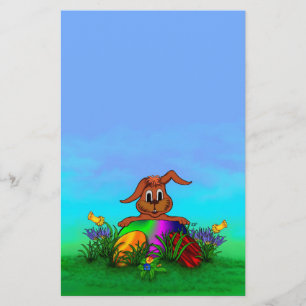 Flyer ¡Feliz Pascua! Conejo de Pascua