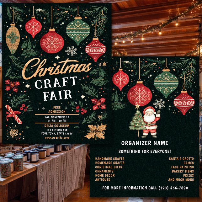 Flyer Feria de Artesanías de navidades (Subido por el creador)