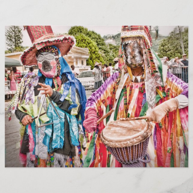 Flyer Festejantes del West End en las Islas Vírgenes de  (Frente)
