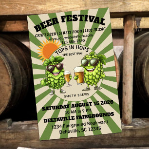 Flyer Festival de Cervezas