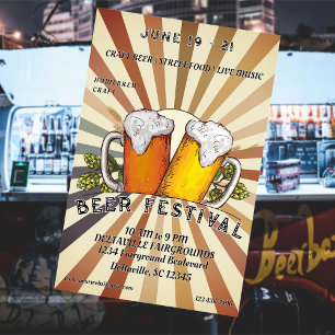 Flyer Festival de Cervezas