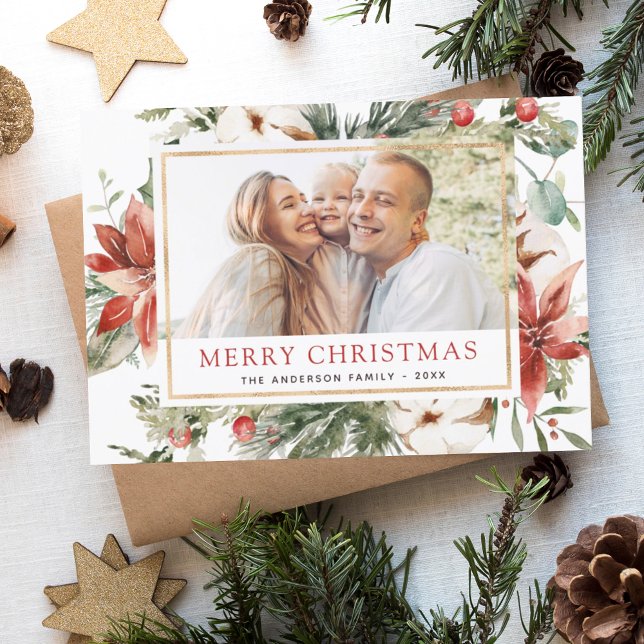 Flyer Festividad de la foto de Budget Merry Christmas Gr (Subido por el creador)